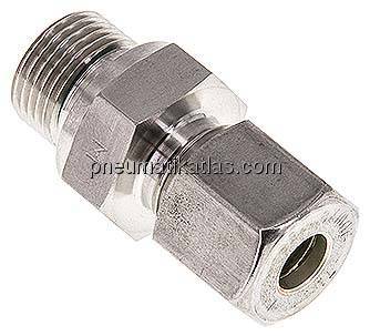 Gerade Schneidringverschr. G 3/8"-8 S (M16x1,5), Klemmring 1.4571 (NC)