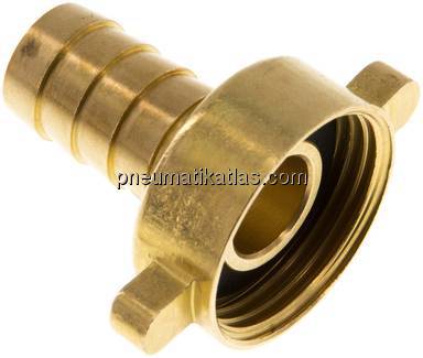 2/3-Schlauchtülle, mit Mutter G 3/4"-13 (1/2")mm, gerade