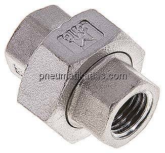 Verschraubung kon. dichtend NPT 1/4" (IG),1.4408