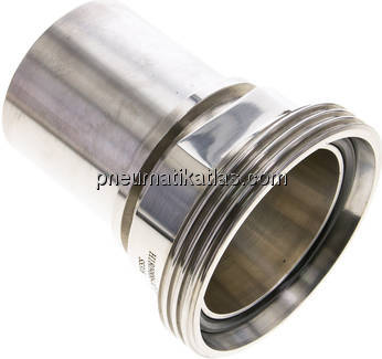 Schlauchgewindestutzen (Milchgew.) Rd 95 x 1/6"-65 (2-1/2")mm