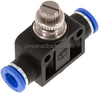 Drosselrückschlagventil 8mm Steckanschluss