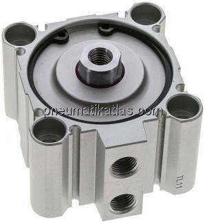 Kompaktzylinder, doppeltwirkend, Kolben 63mm, Hub 5mm