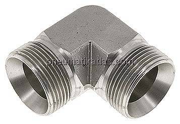 90°-Winkel, 60°Konus G 1-1/4"-G 1-1/4" (AG), V4A