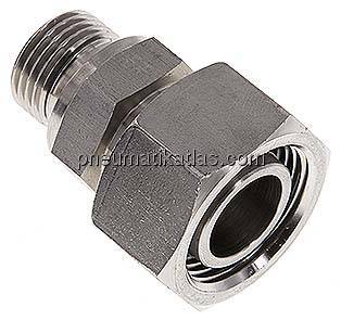 Einstellb. Schneidringverschr. G 1/2"-22 L, 1.4571