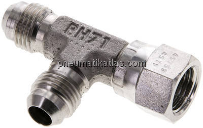 T-Verschraubung,UNF 9/16"-18 (JIC), V4A