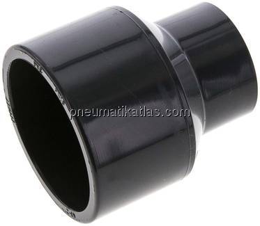 Klebemuffe, PVC-U, 63x75mm - 40mm