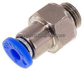 Rückschlagventil G 1/8"-4mm, Durchfluss vom Gewinde zum Schlauch, IQS-Standard