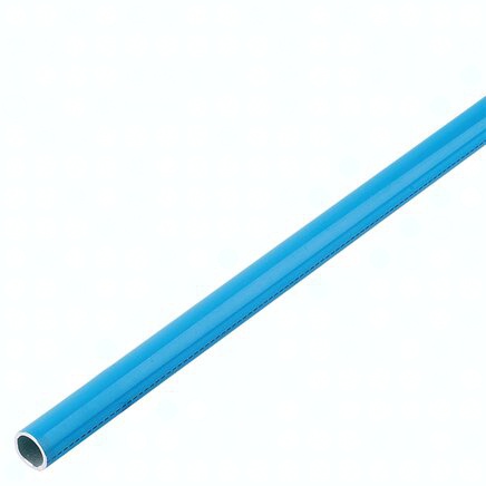 1003A17 04 00 Transair Aluminiumrohr blau  D16,5 3mtr