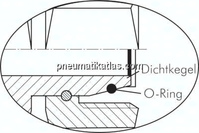 Einstellb. Winkel-Schneidringverschr. 35 L (M45x2), ohne Mutter & Schneidring, S