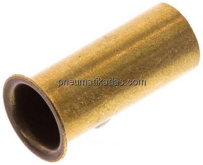 Verstärkungshülse für Rohr 10x7,0 mm, Messing