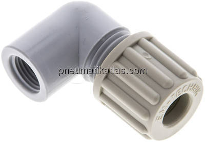 Winkel-Aufschraubverschraubung G 1/8"-8x6mm, PA