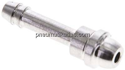 Tülle Edelstahl, G 1/8"-4mm, ohne Mutter