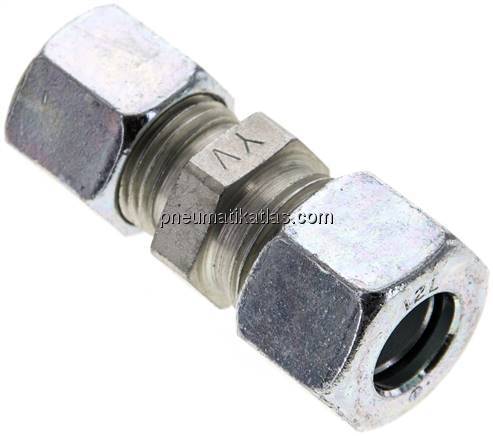Reduzierverschraubung 12 L (M18x1,5)-10 L (M16x1,5), Stahl verzinkt