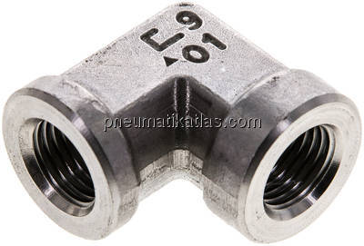 Hochdruck-90°-Winkel NPT 1/4" (IG), V4A