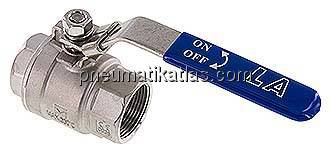 Edelstahl-Kugelhahn, Eco-Line leicht, G 1-1/4", 0 bis 63bar