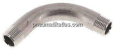 90°-Bogen R 1/2" (AG), 1.4401
