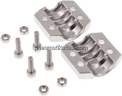 Klemmschalen 22 - 24mm, 1.4401, EN14420-3 (DIN2817)