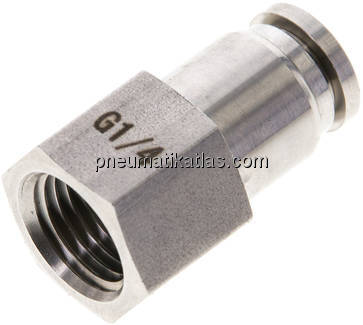 Steckanschluss m. Innengew. G 1/4"-8mm, IQS-ES LE