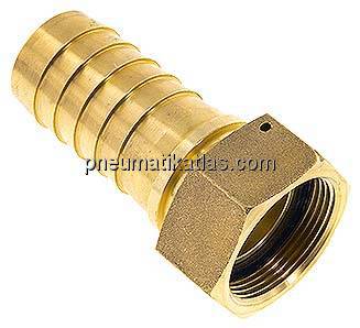 Schlauchtülle, DIN EN 14423 G 1-1/2"-38x54mm, Messing
