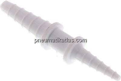 Universal-Schlauchverbindungsrohr 8 - 10 x 4 - 8mm, Polypropylen