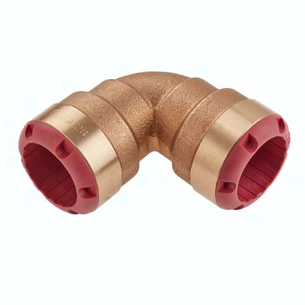 RR02 N7 02 Transair 3/4" (22mm) 90° Elbow w/ FKM Seal