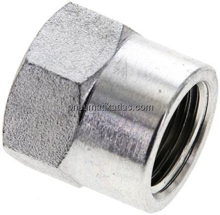 Verschlusskappe NPT 3/8", Stahl verzinkt