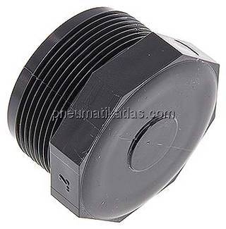 Verschlussstopfen, PVC-U, G 2"