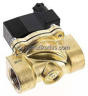 2/2-Wege MS-Magnetventil G 1", 0-6/10 (DC/AC) bar, NC