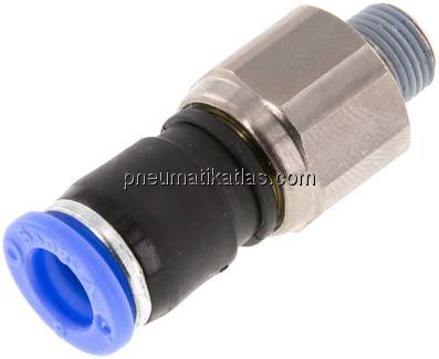 Gerade Drehverschraubung R 1/8"-8mm, IQS-Standard