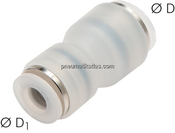 Gerader Steckanschluss 8mm-8mm, IQS-ES LE/IQS-PVDF