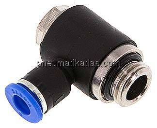 Winkel-Steckanschluss G 1/4"-6mm, IQS-Standard