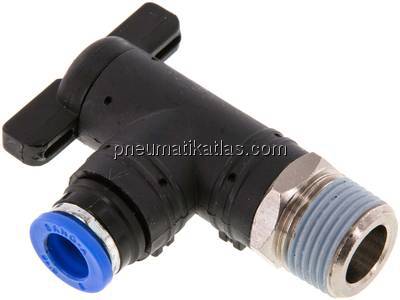 Winkel-Absperrhahn R 3/8"-8mm, IQS-Standard