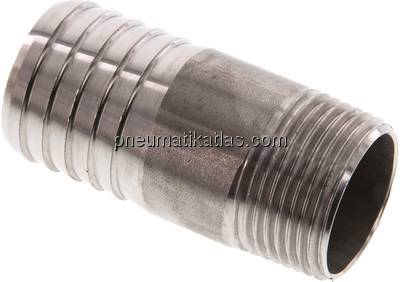 Gewindetülle ohne Bund R 1"-32 (1-1/4")mm, 1.4571