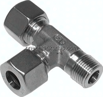 LE-Schneidringverschraubung M 16x1,5 (konisch)-12 L (M18x1,5), 1.4571