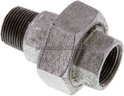 Verschraubung flach dichtend Rp/R 3/4" (IG/AG)
