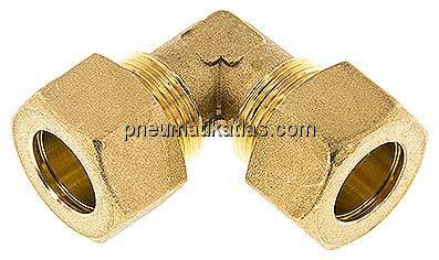 Winkel-Klemmringverschraubung 18 (M24x1,5)mm, Messing
