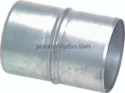 Schlauchverbindungsrohr 250 (10")mm-250 (10")mm, Stahl verzinkt