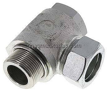 Winkel-Schwenkverschraubung G 1-1/4"-35 L (M45x2), Stahl verzinkt