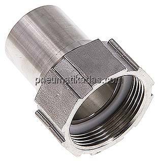 Schlauchtülle, EN14420-5 G 1-1/2"-38 (1-1/2")mm, 1.4408