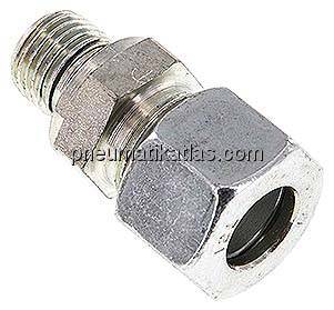 Gerade Schneidringverschr. G 1/4"-12 L (M18x1,5), Stahl verzinkt