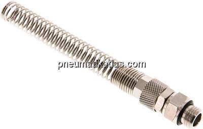 Gerade Drehverschraubung G 1/4"-10x6,5mm mit Knickschutz
