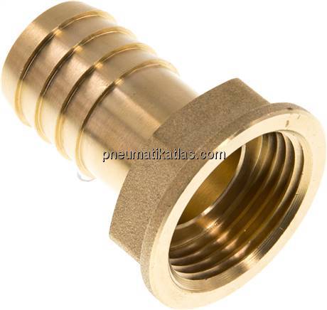 Aufschraub-Schlauchtülle G 1"-25 (1")mm, Messing