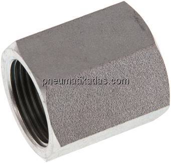 Hochdruck-Muffe G 3/4"-G 1/2", Stahl verzinkt