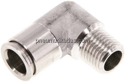 Winkel-Steckanschluss, festst. R 1/4"-10mm, IQS-Edelstahl