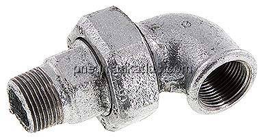 Winkel-Verschraubung konisch dichtend Rp/R 3/4"(IG/AG)
