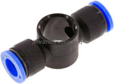 Steckanschluss, T-Ringstück G 1/2"-12mm, IQS-Standard