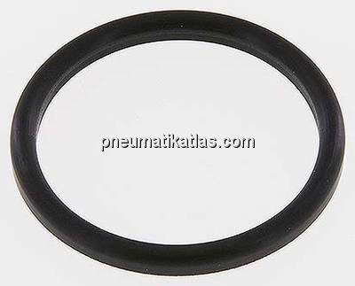Dichtung (Milchgewinde) DN 50, EPDM (schwarz), 54x64x5,0mm