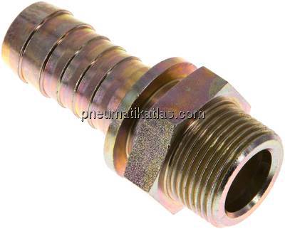 Gewindetülle, Sicherungsbund G 3/4"-19 (3/4")mm, Stahl verzinkt