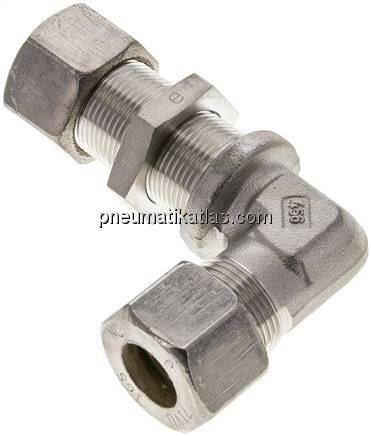 Winkel-Schott-Schneidringverschr. 16 S (M24x1,5), Klemmring 1.4571 (NC)