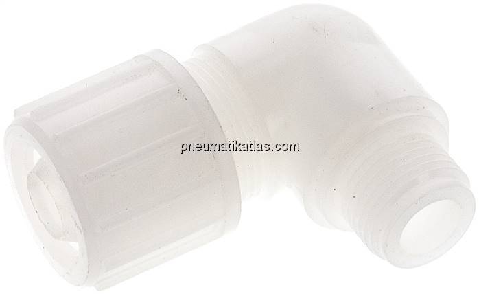Winkel-Verschraubung G 1/2"-20x13mm, PVDF